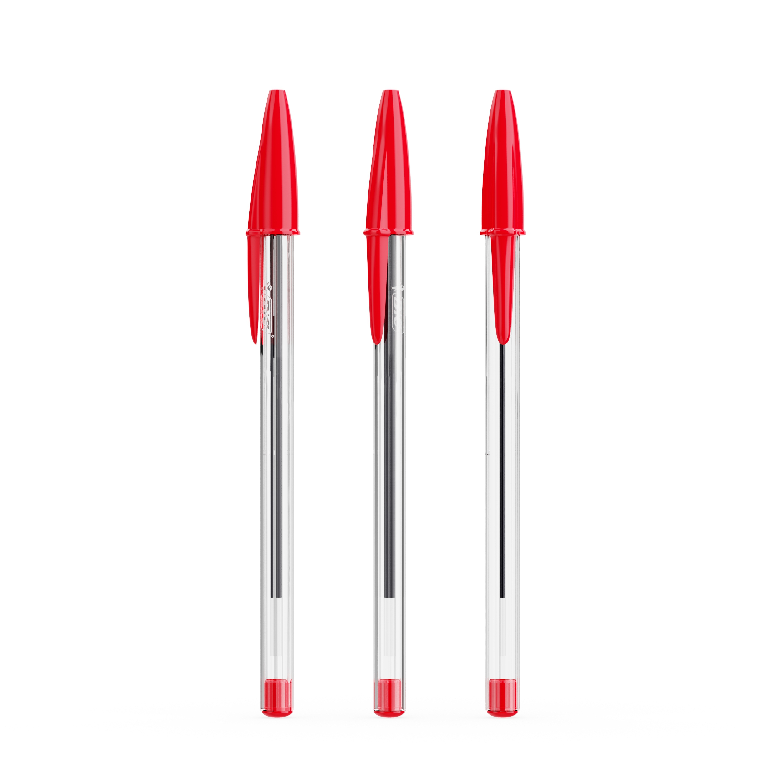 Stylo Bic® Cristal® expression personnalisable Couleur Encre rouge